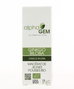 Ginkgo (Ginkgo biloba) j.p. BIO, 15 ml